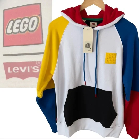 Levi's X LEGO Men's Relaxed Multicolor Hoodie